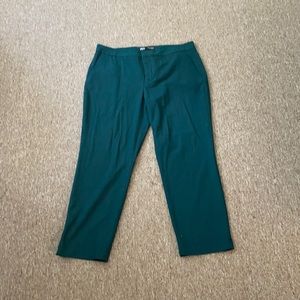 ZARA Dark Green Ankle Dress Pants (matching blazer available—sold separately!)